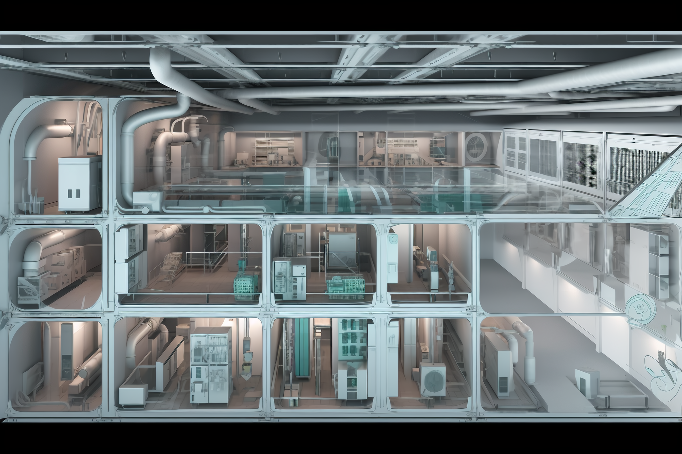 中央空調(diào)工作原理